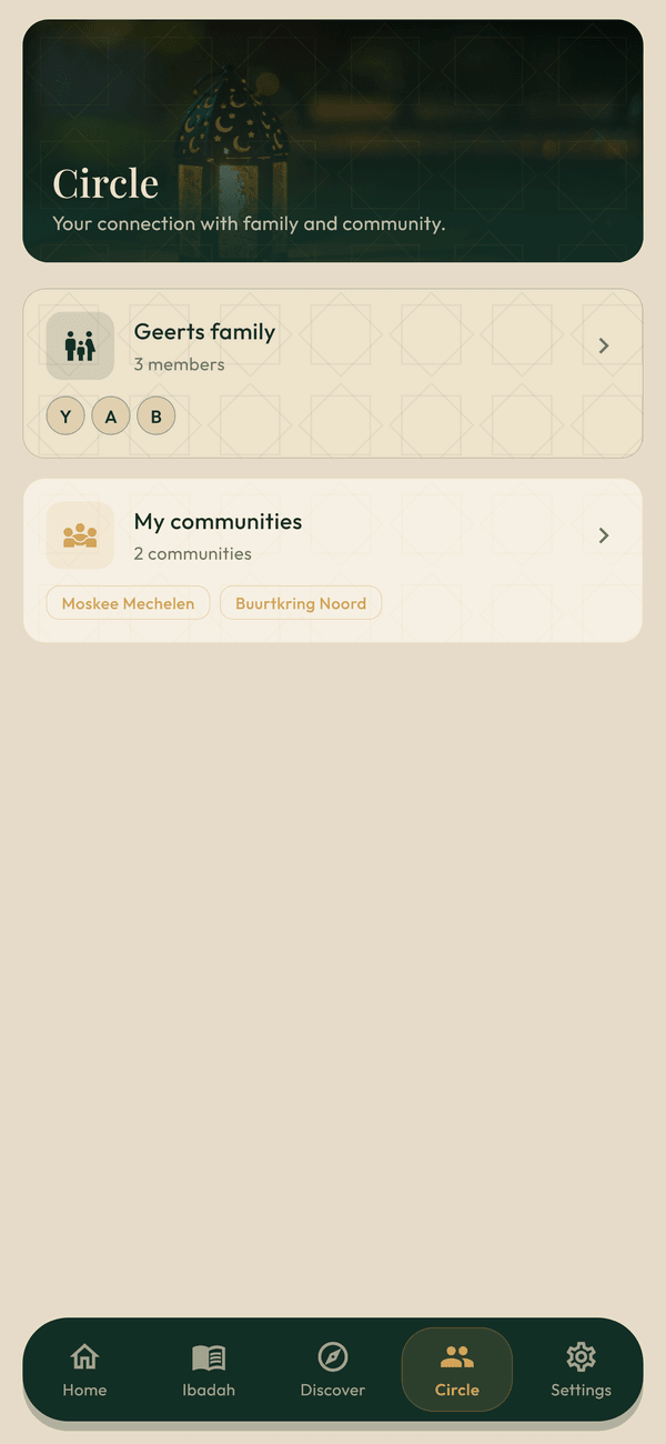 Circle & community