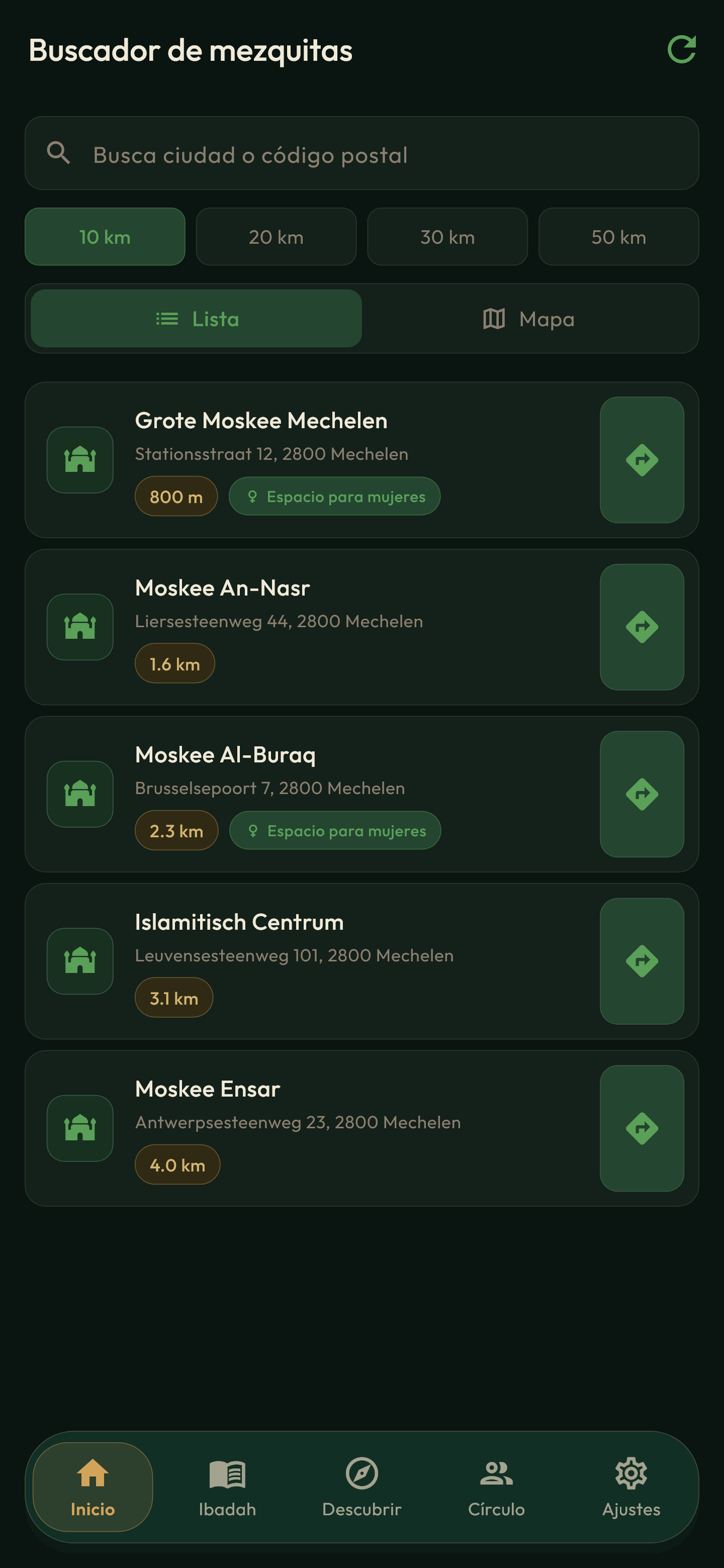 Mosque finder